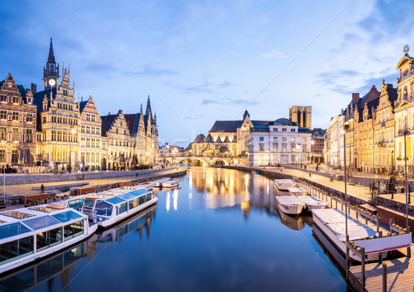 Ghent Belgium Stock photo © vichie81