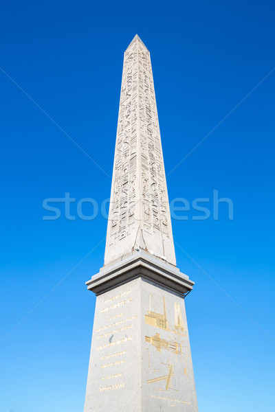 Obelisk Monument Paris Stock photo © vichie81