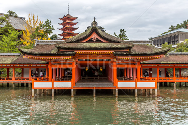 floating Shrine Miyajima, Hiroshima Stock photo © vichie81