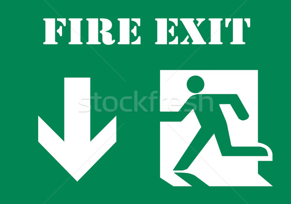 Door Release Button Green Sign Stock Vector by ©mnaleen.gmail.com