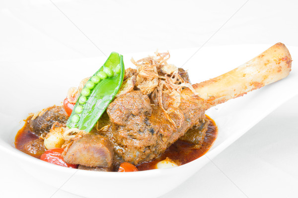 Lamb curry Stock photo © vichie81