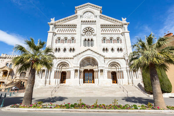 Monaco Saint Nicholas Cathedral Stock photo © vichie81