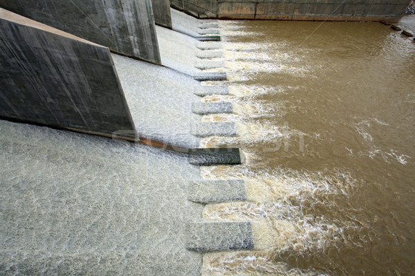 water from dam Stock photo © vichie81