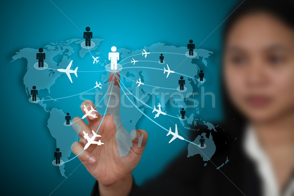 business travel transport concept Stock photo © vichie81