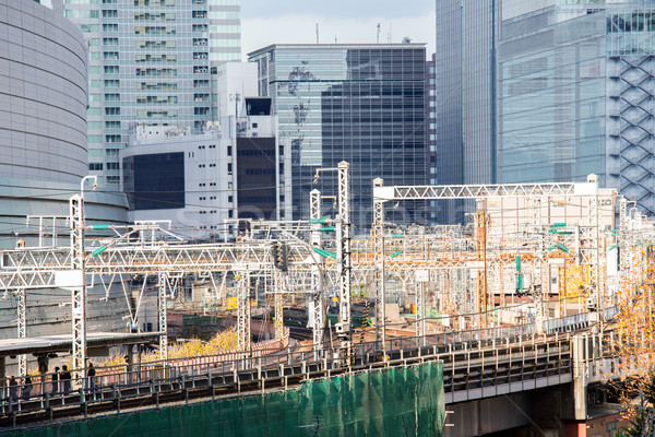 railway in tokyo Stock photo © vichie81