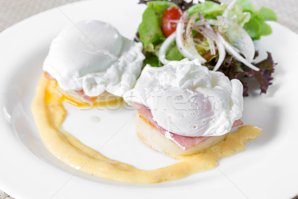Eggs Benedict Stock photo © vichie81