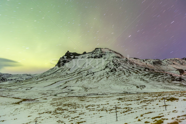 The Northern Light Aurora borealis Stock photo © vichie81