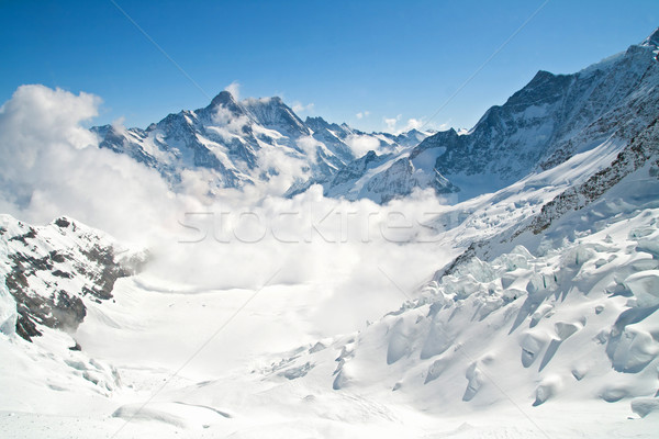 Jungfrau Mountain Range in Switzerland Stock photo © vichie81