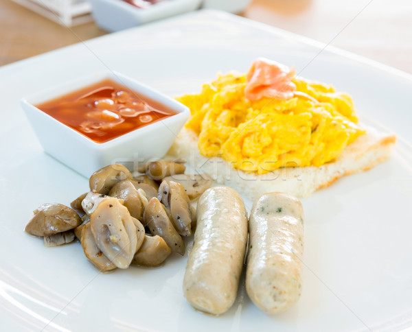 English breakfast Stock photo © vichie81