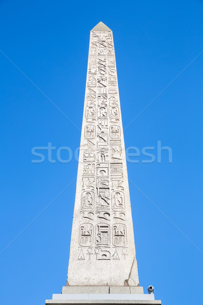 Obelisk Monument Paris Stock photo © vichie81