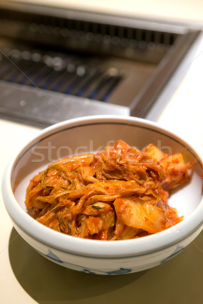 Korean Kimchi salad Stock photo © vichie81