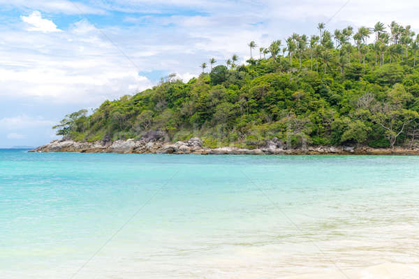 Punto phuket hermosa isla playa Foto stock © vichie81