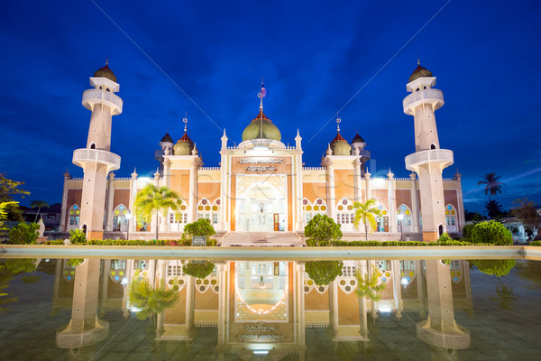 mosque with reflection Stock photo © vichie81