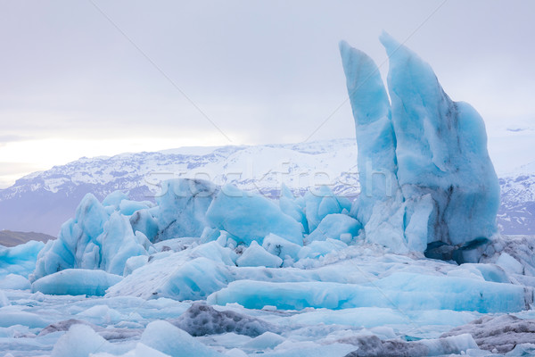 Foto stock: Islandia · glaciar · agua · naturaleza · belleza · invierno