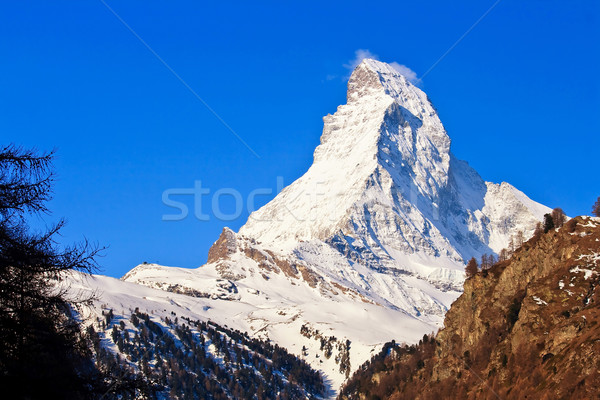 The Swiss Alps Matterhorn Stock photo © vichie81