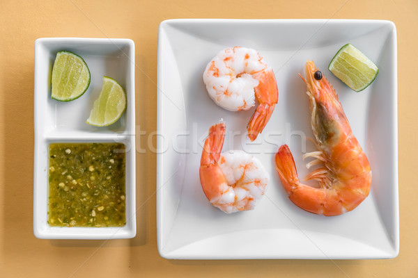 Prawn Shrimp seafood Stock photo © vichie81