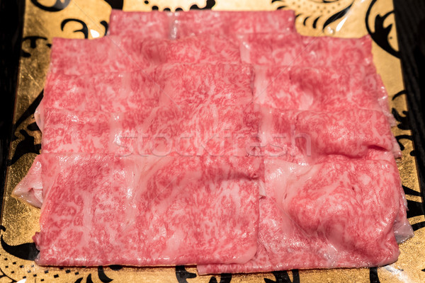 matsusaka beef Closeup Stock photo © vichie81