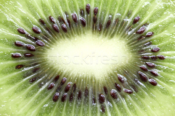 Stock fotó: Kiwi · gyümölcs · makró · lövés · egészséges · étkezés · háttér