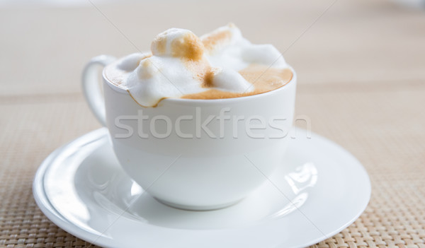 Coffee latte art Stock photo © vichie81