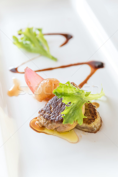 Foie gras, grilled Stock photo © vichie81