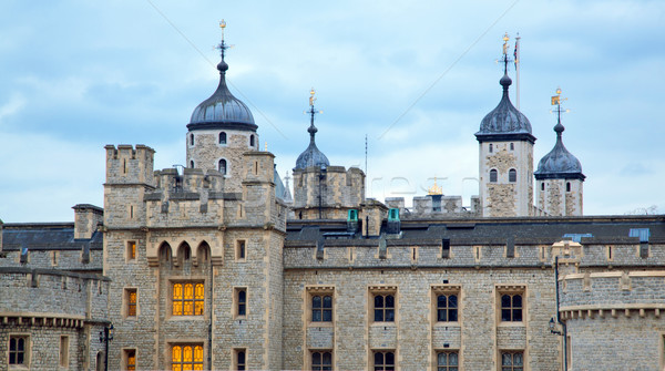 Tower of London at dusk Stock photo © vichie81