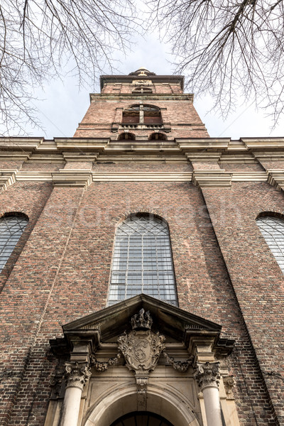 Cepenhagen church of our saviour  Stock photo © vichie81