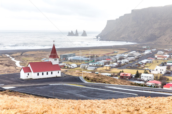 Vik i Myrdal Church Iceland Stock photo © vichie81