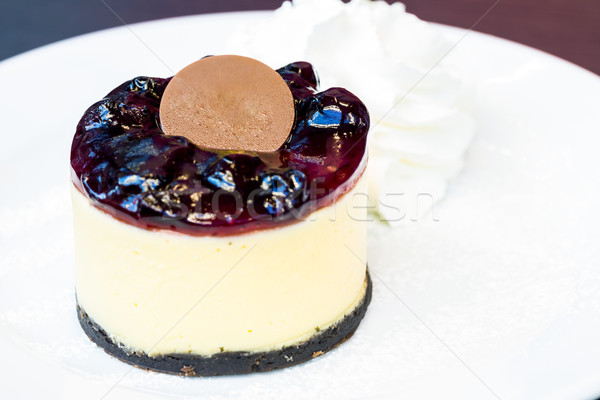 blueberry cheesecake Stock photo © vichie81