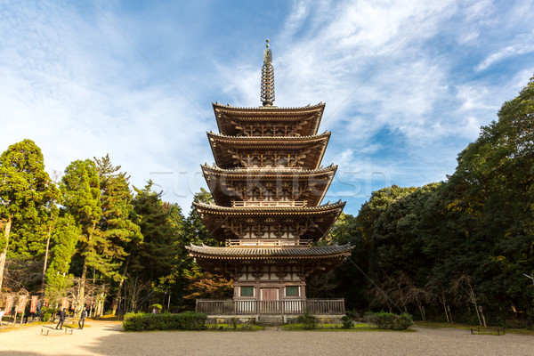 Tempio kyoto Giappone bellezza arte Foto d'archivio © vichie81