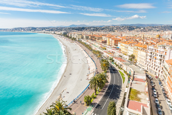 France Nice Mediterranean Stock photo © vichie81