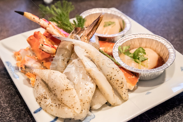 Fresh seafood Stock photo © vichie81