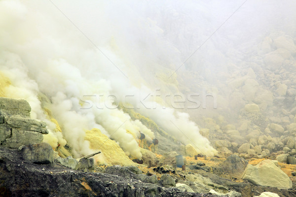 Sulfur Mine Stock photo © vichie81