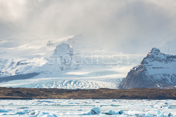 Vatnajokull Glacier Iceland Stock photo © vichie81