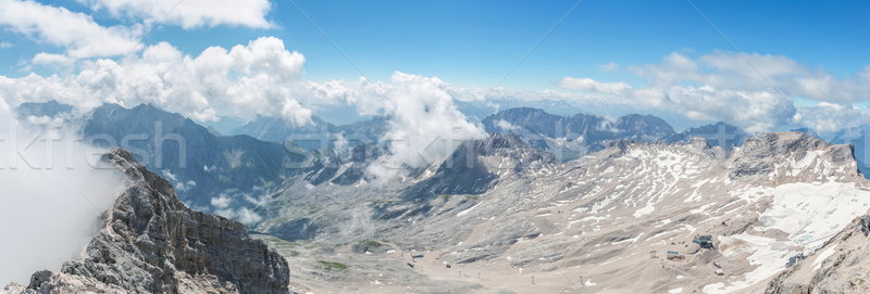 Zugspitze Panorama Germany Stock photo © vichie81