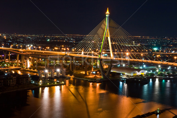 Bangkok Mega Bridge Stock photo © vichie81