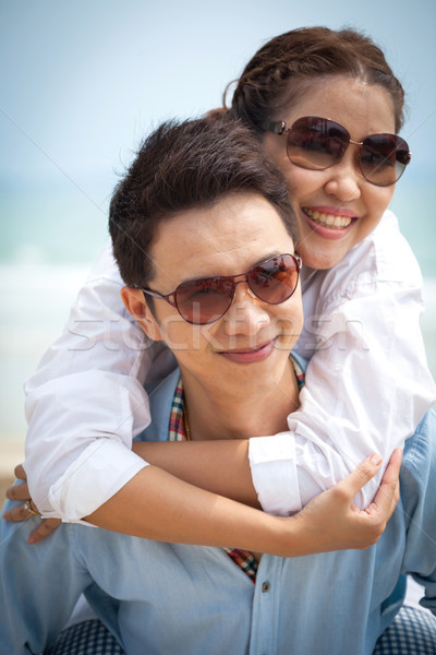 Couples in love outdoor Stock photo © vichie81