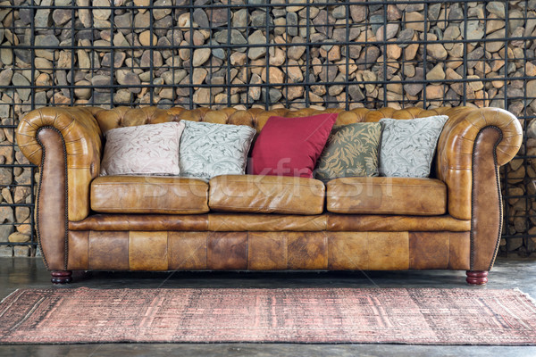 Stock photo: Armchair sofa couch