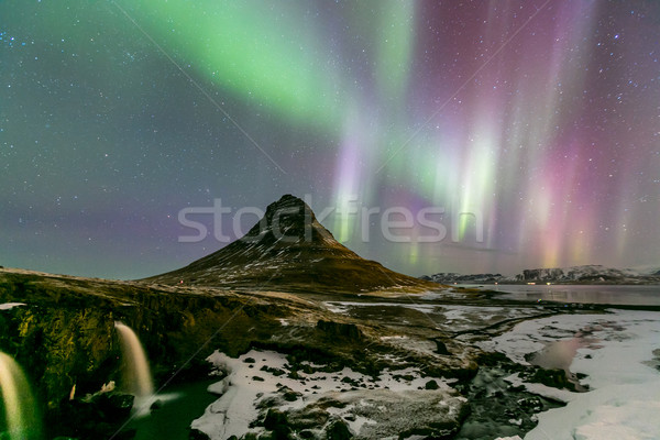Stock photo: Northern Light Aurora borealis