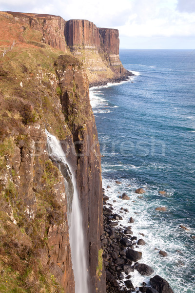 kilt rock Waterfall Scotland Stock photo © vichie81