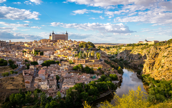 Toledo Cityscape Spain Stock photo © vichie81