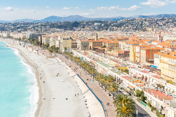 France Nice Mediterranean Stock photo © vichie81