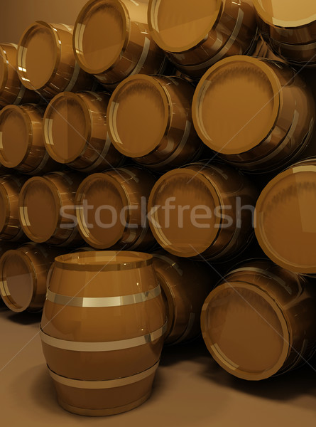Perspektive Wein Bier Rahmen Jahrgang trinken Stock foto © Victoria_Andreas