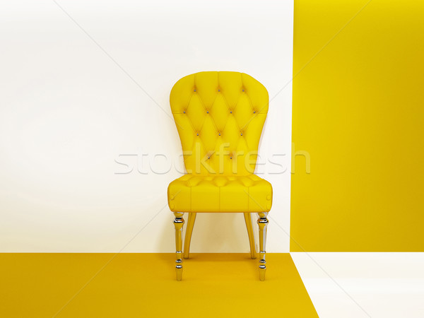 Armchair or chair in abstraction interior Stock photo © Victoria_Andreas