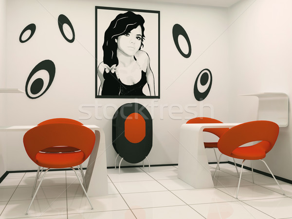 manicure table in salon of beauty Stock photo © Victoria_Andreas