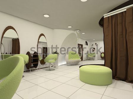 Outlook of luxury beauty salon interior space apartment Stock photo © Victoria_Andreas