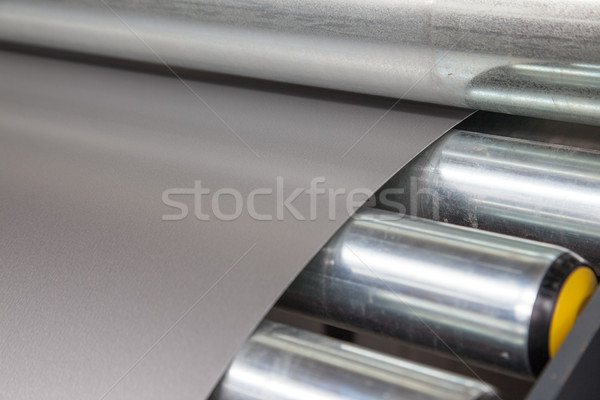Rollers Sheet Metal Stock photo © vilevi