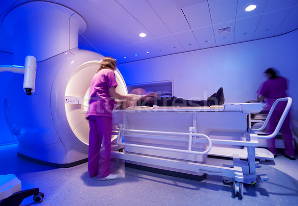 magnetic resonance scanner  Stock photo © vilevi