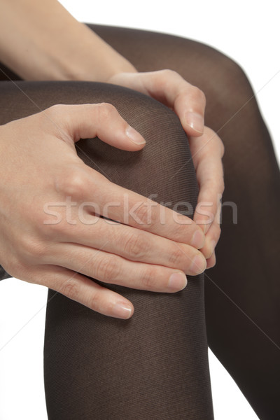 Female Knee Pain Rubbing Stock photo © vilevi