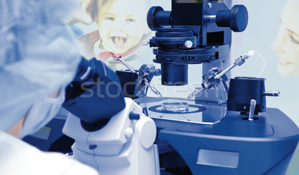 artificial insemination Stock photo © vilevi