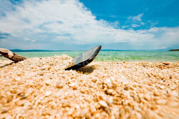 Libertate mare fierbinte ocean vacanţă Imagine de stoc © vilevi